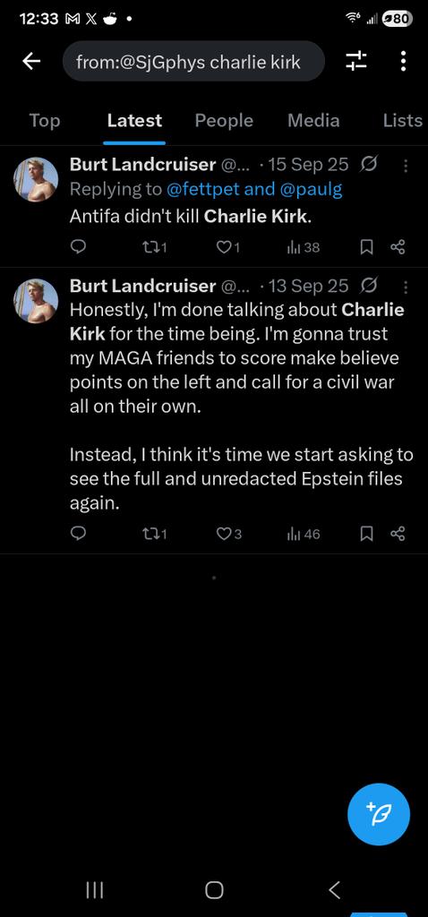 DustinS_1230's tweet photo. @SjGphys @jonathanfg97120 @Bob902661 @Vaxxel1 @tizzywoman I know I don't have to ask since you're on the left and clearly have impeccable integrity but did you call out everyone calling for the death of Trump or celebrating Charlie Kirk's death?

Did you call out the people looting and burning?

No, you changed the subject. https://t.co/AUHENfPXQU