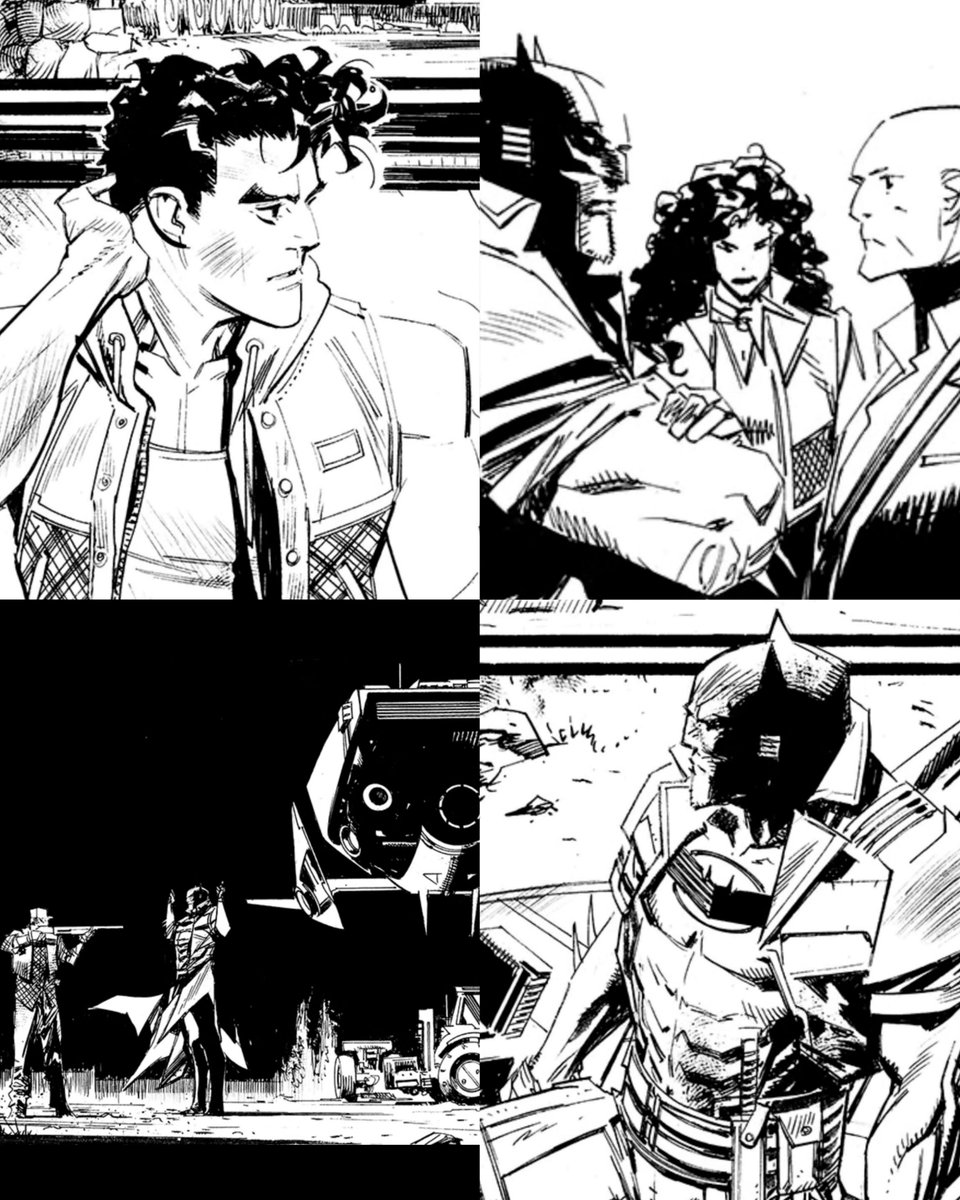 iREUS_SA's tweet photo. Sean Murphy shared a new look at his upcoming Batman White Knight comic! https://t.co/5loh62Z45P