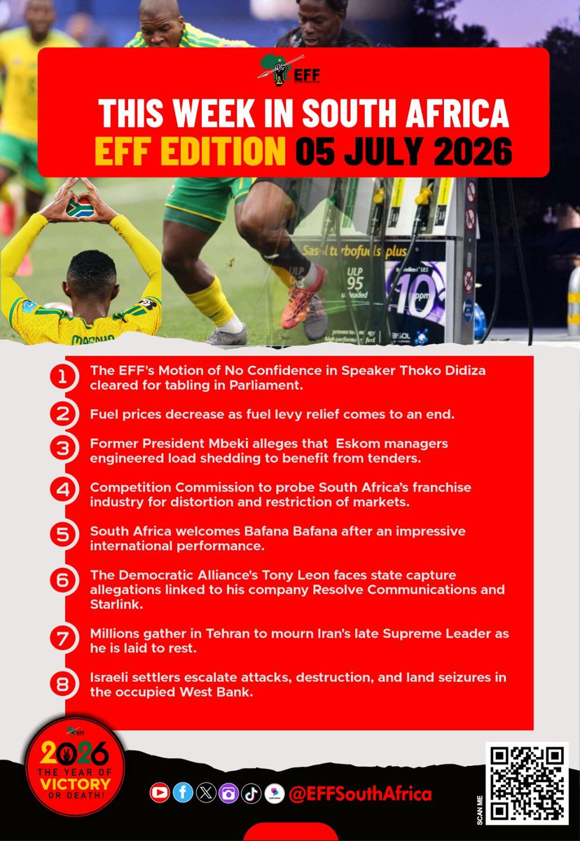Sinawo_Thambo's tweet photo. It was a busy week in South Ah and the World!

All significant, meaningful and impactful events that happened this week are covered in the list below.

Ends. https://t.co/ghDPSPE0GM