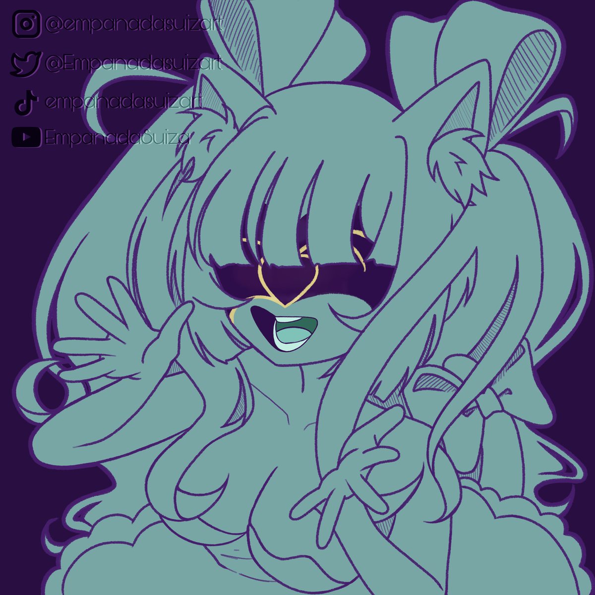 Empanadasuizart's tweet photo. Poneko as Mizi 👅
@PonekoVT 
#PonekoPaintings
#vtuber https://t.co/6klwe6rUFE