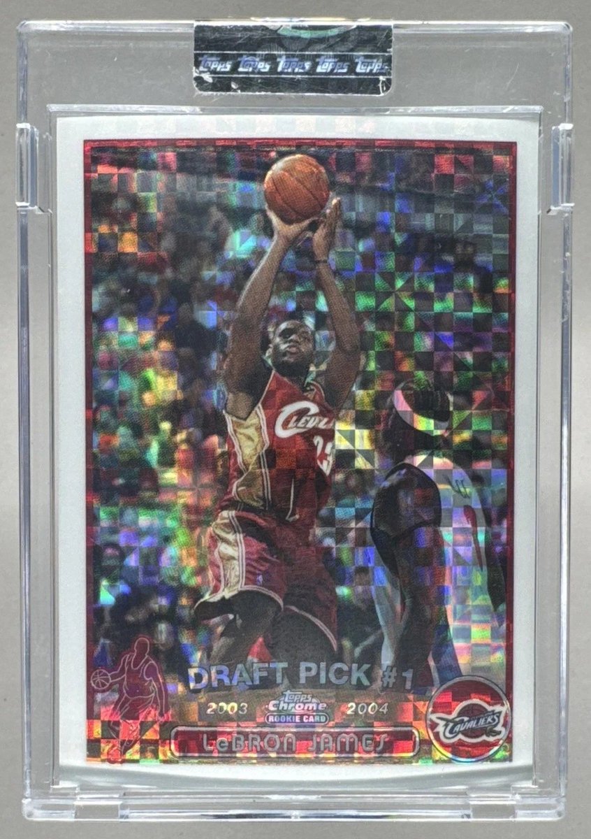 JylesCards's tweet photo. Lebron X-Fractor rookie /220☢️

https://t.co/1d9oZxXMjY #ad https://t.co/rdCzgtBVQt
