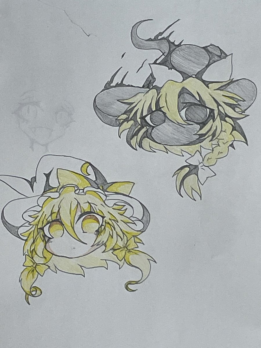 tuoko__99's tweet photo. ゆっくり魔理沙組

#ゆっくり
#東方Project 
#東方異形郷 
#東方旧作
#アナログイラスト https://t.co/4oVeY4eyLZ