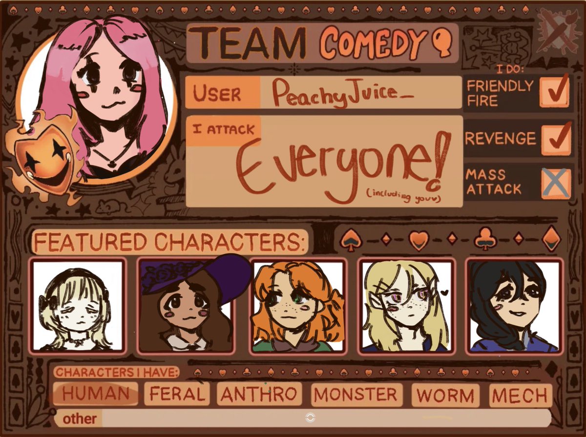 Peachyjui's tweet photo. #artfight2026ㅤ hell yeaahh https://t.co/NlaTiAQagp