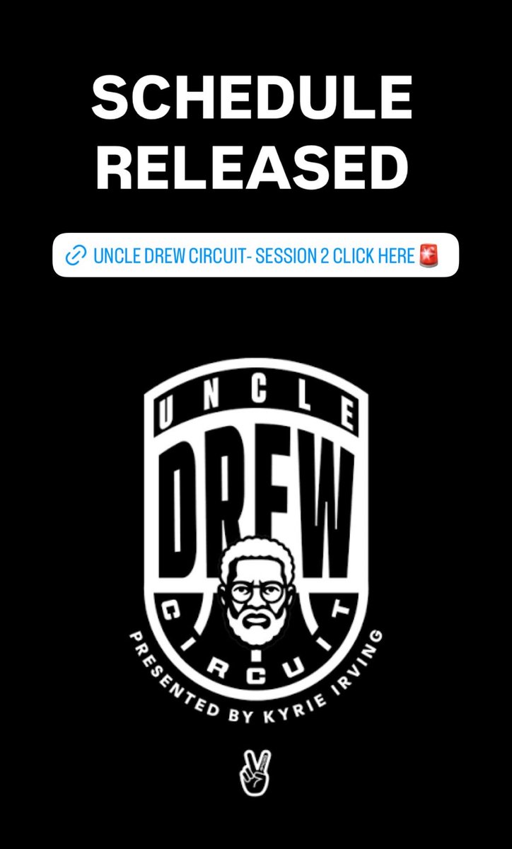 BigfootHoops's tweet photo. Uncle Drew Circuit Session 2 | SCHEDULE IS LIVE🚨 
https://t.co/M07G1OL0xJ https://t.co/Jb9sJGRJlG