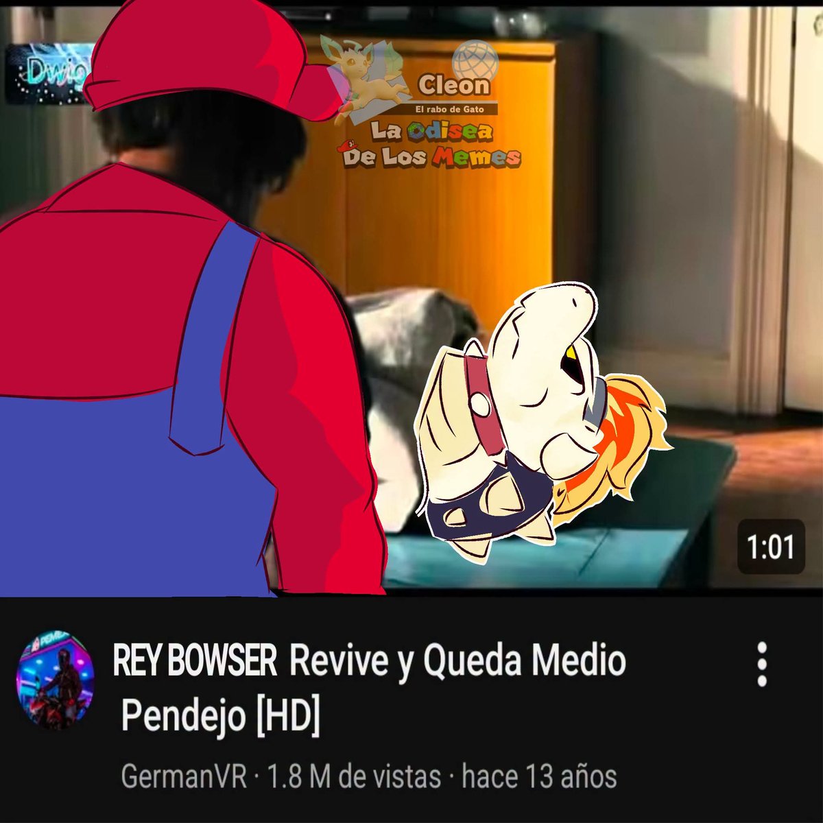 LaOdiseaDLMemes's tweet photo. Bowser en new mario y galaxi movie 
•••cleon••• https://t.co/E8NLWCZUBT