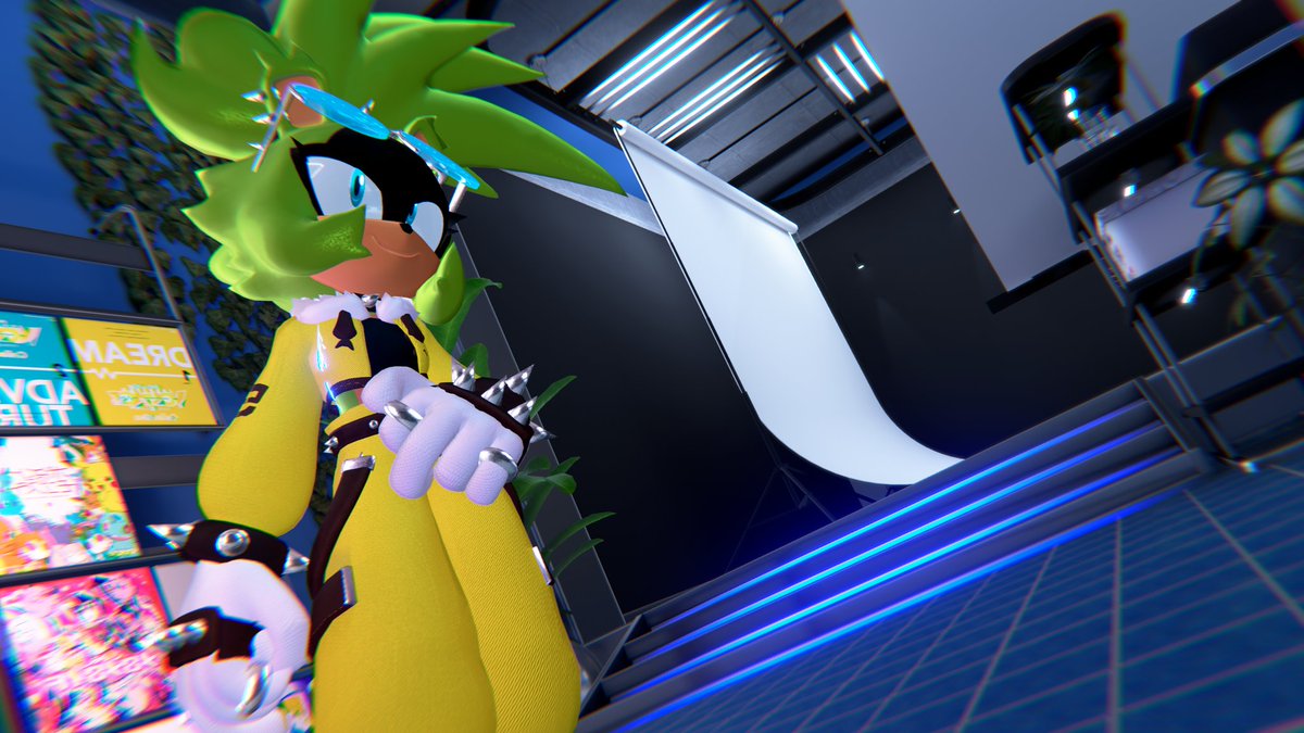 Vulk4n_226's tweet photo. Finally done with this Surge model and really happy with how it turned out.
It is based on @KikiKaela s insane AU design.

And wouldnt be possible without @zvrsosa who helped me again on basically every step of the way 😂 Thank you.🙏🏾

#sonicthehedgehogidw #vrchat #SurgeTheTenrec https://t.co/1kZwIqwvi3