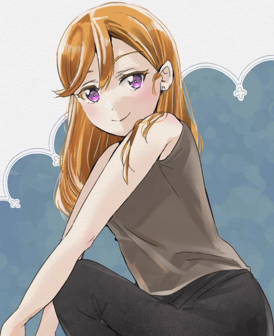 なんか昔の絵見返してたんだけど、シンプルな塗り?にハマってた時代のイラスト結構いいな…作画コストも低いし…