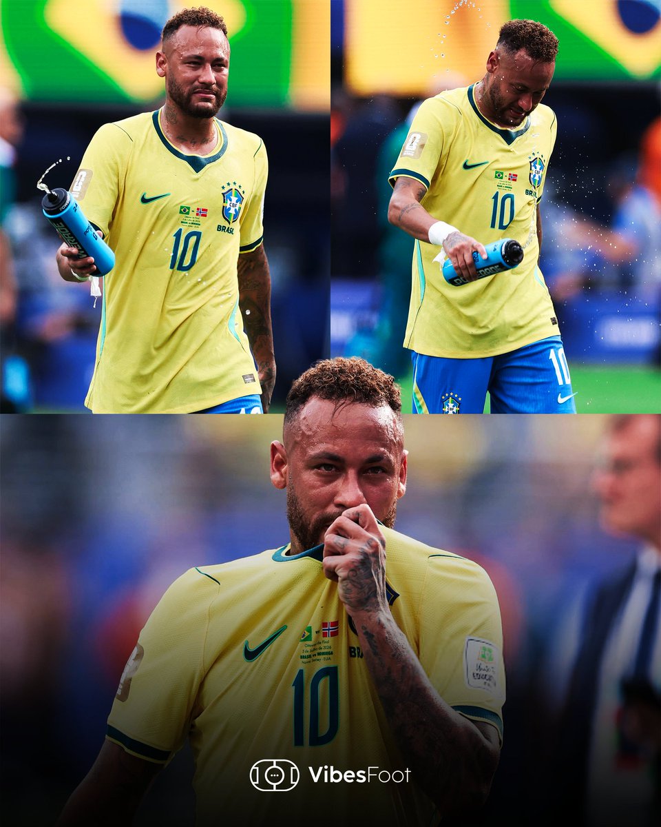 oleehbarca's tweet photo. 📷 بكاء نيمار بعد توديع كأس العالم على يد النرويج 🥹💔 https://t.co/kmJqUeY1p2