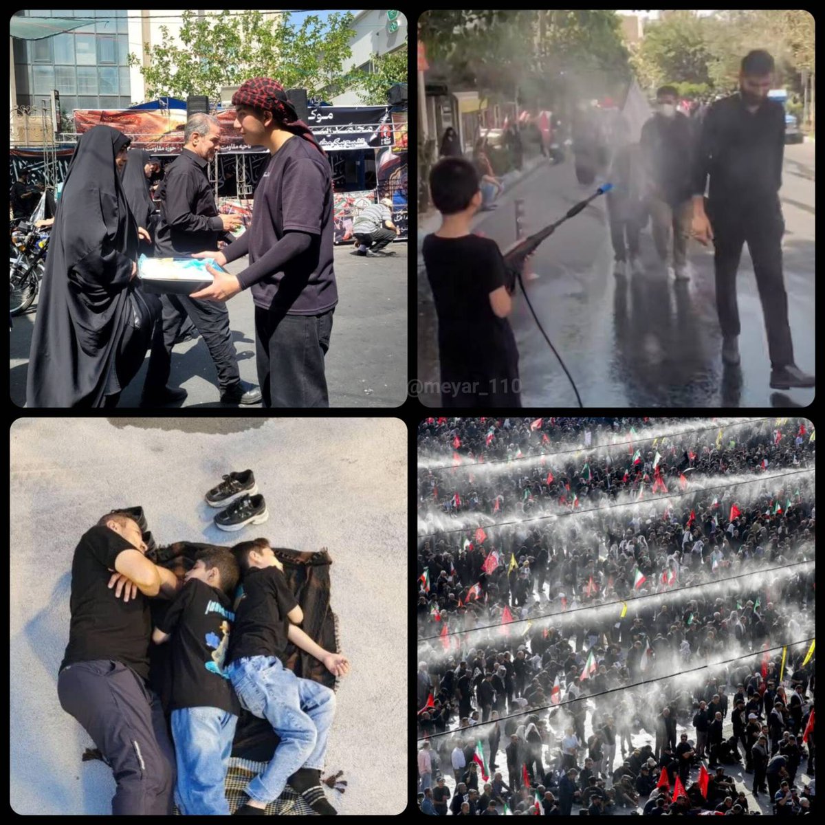 noroozi81's tweet photo. عاشق آنقدر شبیه معشوق شد 
که حتی مراسم وداع و تشییع اش
خود یک اربعین حسینی است...
#حی_علی_العزا https://t.co/0rqWYgpqYo