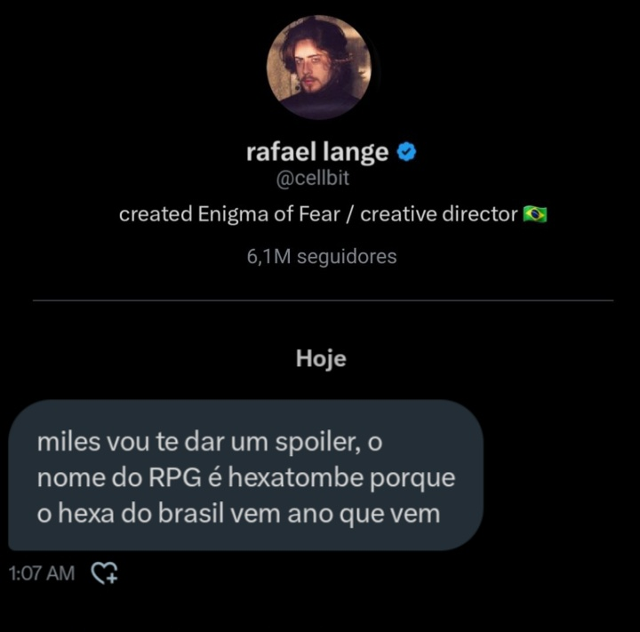 Milesrafa's tweet photo. voce mentiu pra mim @cellbit https://t.co/YOjWxds1G9