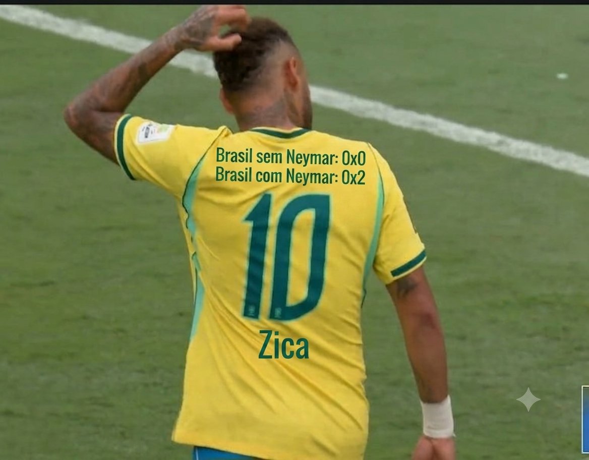 JonMarxDRC's tweet photo. Estávamos melhores sem ele! 
Garnisé Brigão! 
#neymarnuncamais #Neyzica #Dezgraçado https://t.co/mdI0mUYkiw
