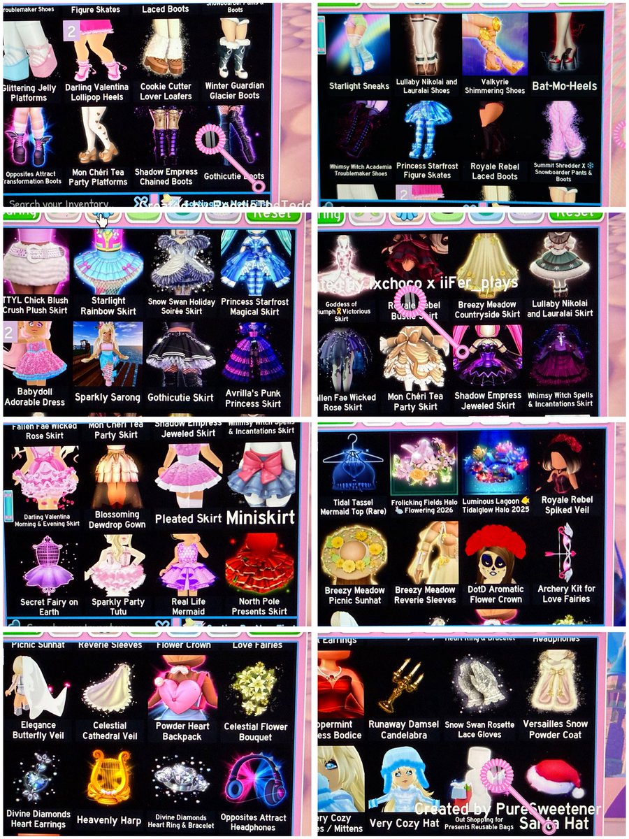 strrxdustt's tweet photo. Trading Royale high items +700k (to be added too for Venmo, PayPal, Cash App, Different gift cards, as well as something off my college Amazon registry which can be linked if anyone is interested!!

Prices negotiable - will add the pics with prices in the replies :) #royalehigh #tradinghub #roblox #adoptme #collegefunds
