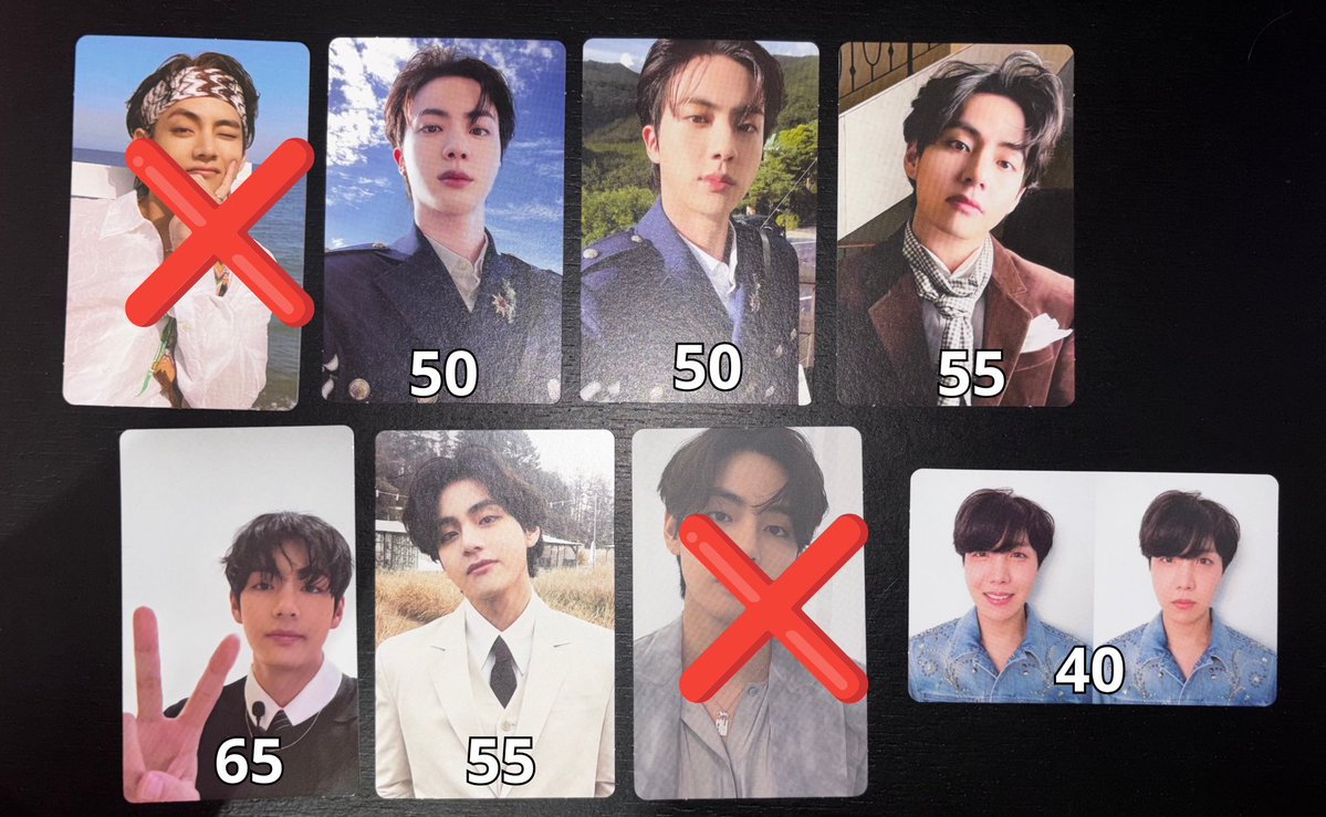 __DMYOON's tweet photo. VENDO / VENDA • PHOTOCARD BTS 💜

• Valores nas imagens + Frete a calcular (Super Frete) 
• Mando vídeo na dm 

•.🥀Tenho feedbacks positivos fixados no perfil https://t.co/FAqVX0o6me