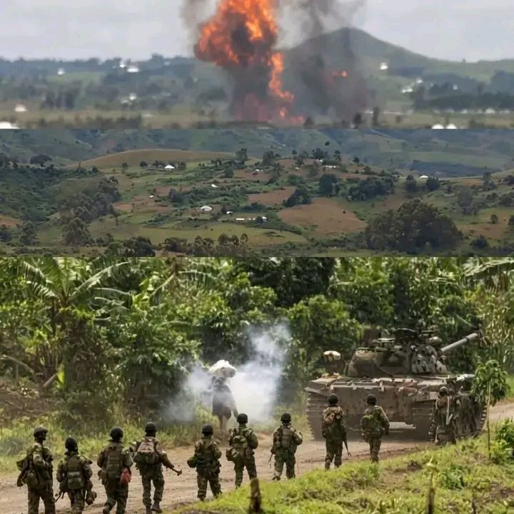 KevinFalanka's tweet photo. Les affrontements se poursuivent entre les Forces armées de la République démocratique du Congo (FARDC), soutenues par les Wazalendo, et les combattants de l'AFC/M23, dans la ville de Baraka.

21h de L'EST de la RDC https://t.co/DILe6e8JxL