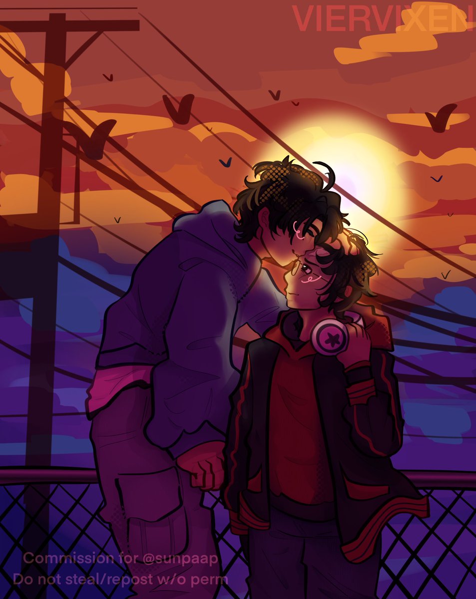 VierVixen's tweet photo. DOUBLE COMM FOR @sunpaap’S FRIEND!! 2 half bodies fully shaded https://t.co/3fwi5n7y5R