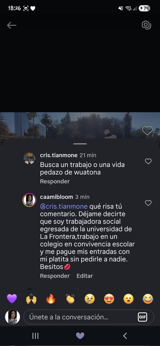 LC_1996_'s tweet photo. Mutis, hubieron seres que no soportaron las verdades que lancé en ig🤣🤣🤣 ríanse conmigo💜 https://t.co/26VQwa5uod