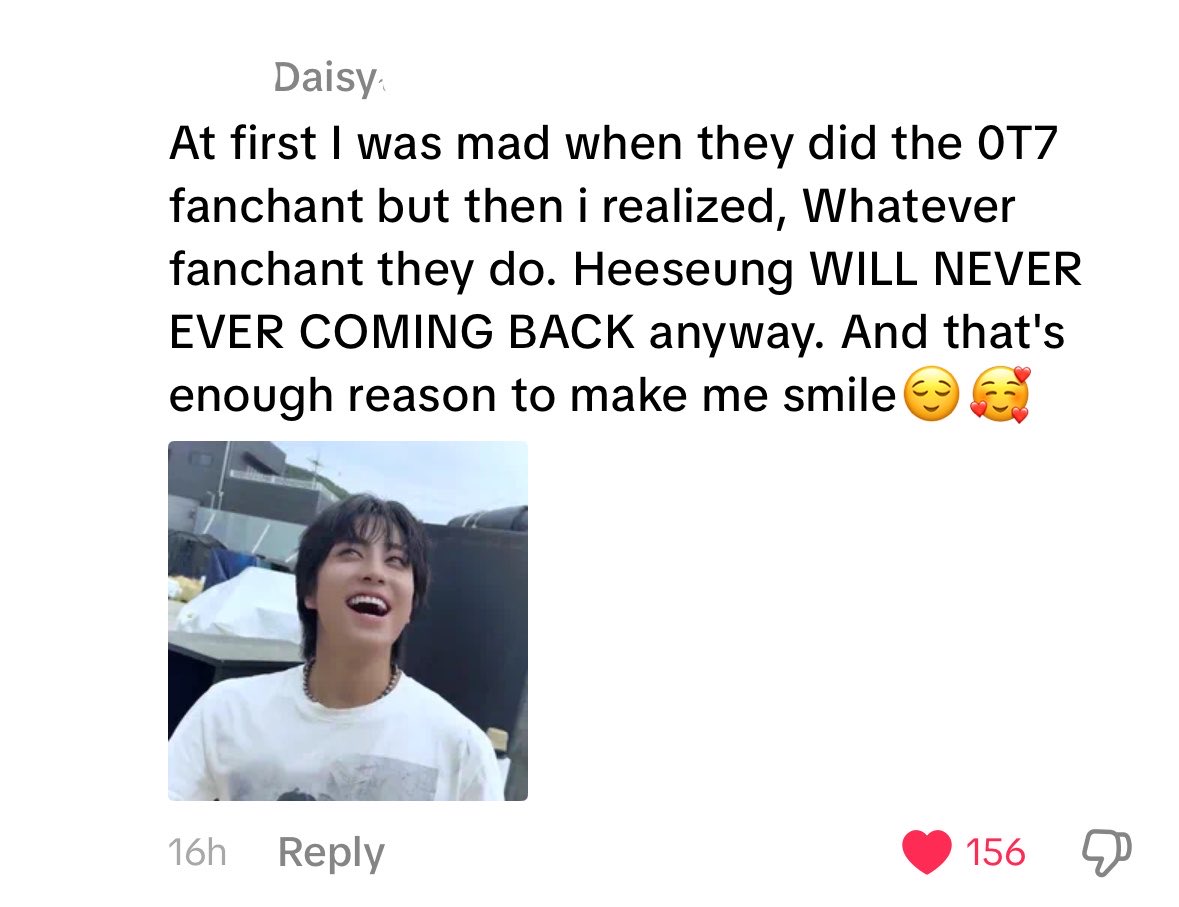 kngyzas's tweet photo. daisy’s reason to smile is a bit different but same hahahahaha😭😭😭😭 kweench??!!!! 😭😭 https://t.co/9EpxkTr5eq