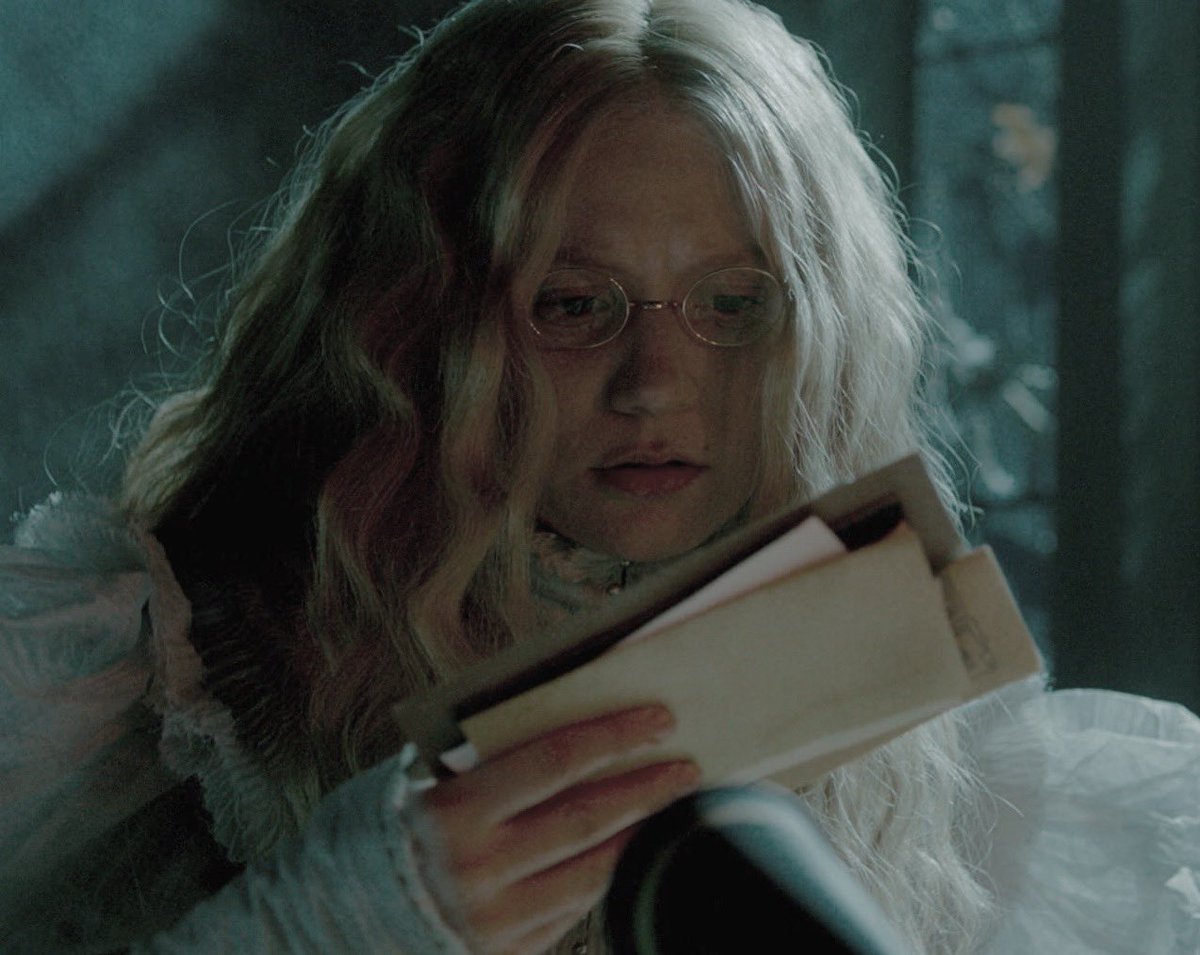 eyremoors's tweet photo. edith with her cute reading glasses https://t.co/5Vb9a2EPRB