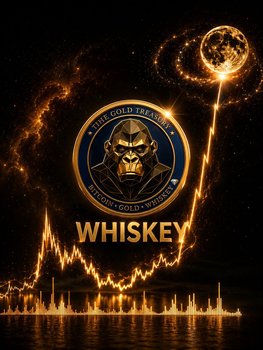 CharactaHQ's tweet photo. @planetwhiskey $WHISKEY — A Digital Reserve Worth Raising a Glass To.... Cheers! 🥃🦍 https://t.co/zHKt7bQ18z
