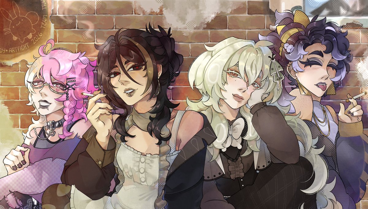Macaroni_Bees's tweet photo. artfight attacks for friends so far <3 (ive done a few others for people i dont know ofc too :3)

(links in reply) https://t.co/wflQcTbeD5