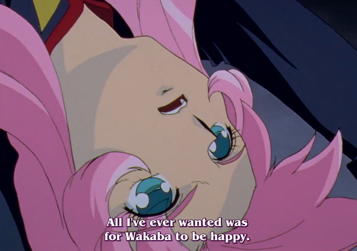 thehorsecharles's tweet photo. the saddest part is Utena genuinely cared for her https://t.co/dF8KKJapEo