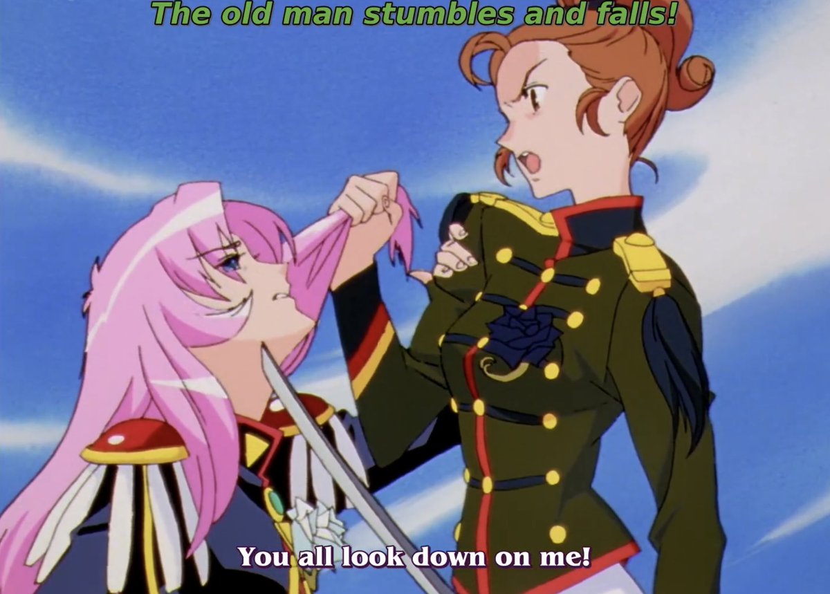 thehorsecharles's tweet photo. the saddest part is Utena genuinely cared for her https://t.co/dF8KKJapEo