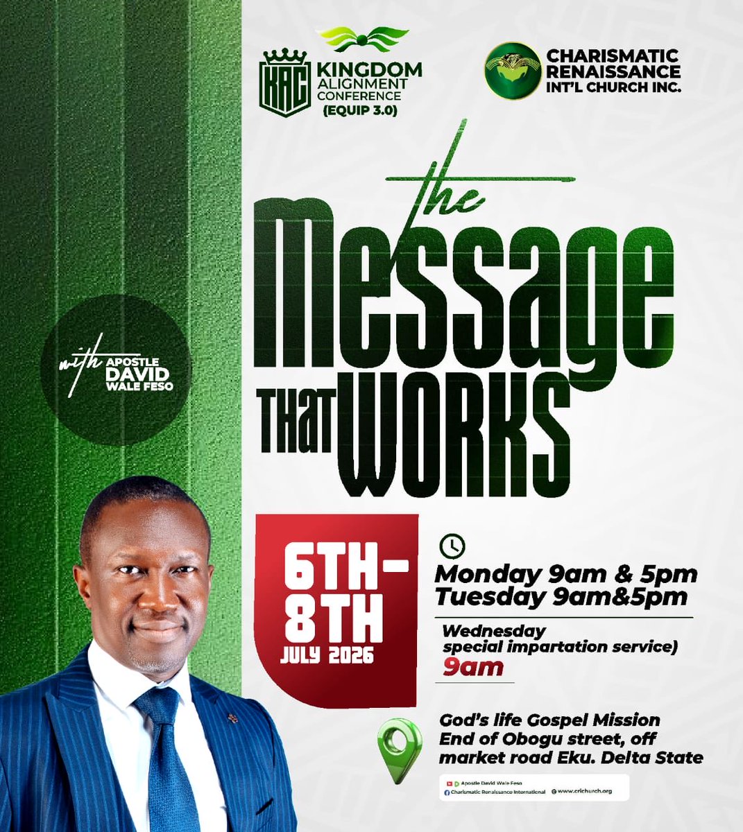 pastordavidfeso's tweet photo. 1 Corinthians 2:4-5 NIV 
My message and my preaching were not with wise and persuasive words, but with a demonstration of the Spirit’s power, so that your faith might not rest on human wisdom, but on God’s power. https://t.co/0I0Qxcq1w3