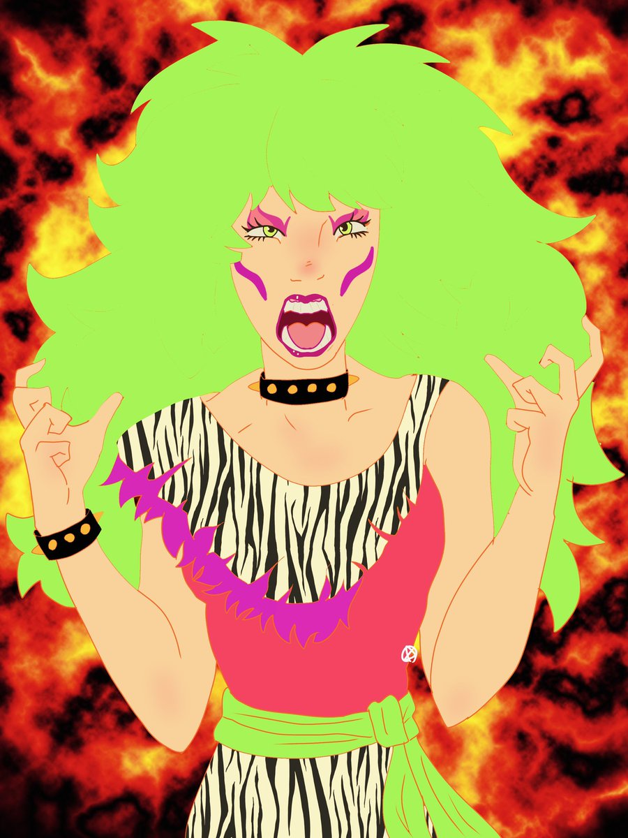 Joshartmay's tweet photo. MY FUCKING DOLL GOT CANCELLED?!? - Pizzazz, probably. 
Art by me. <3 no AI. https://t.co/XCUoADif3F