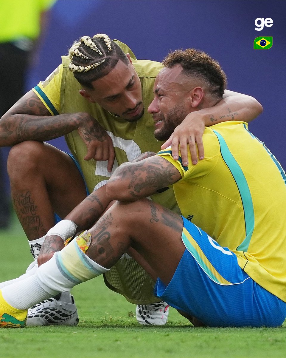 geglobo's tweet photo. 💔

📸 Reuters e AFP

#CopaNaGlobo #ge2026 #futebol #seleçãobrasileira #noruega #fotos https://t.co/2eyG2KwIlw