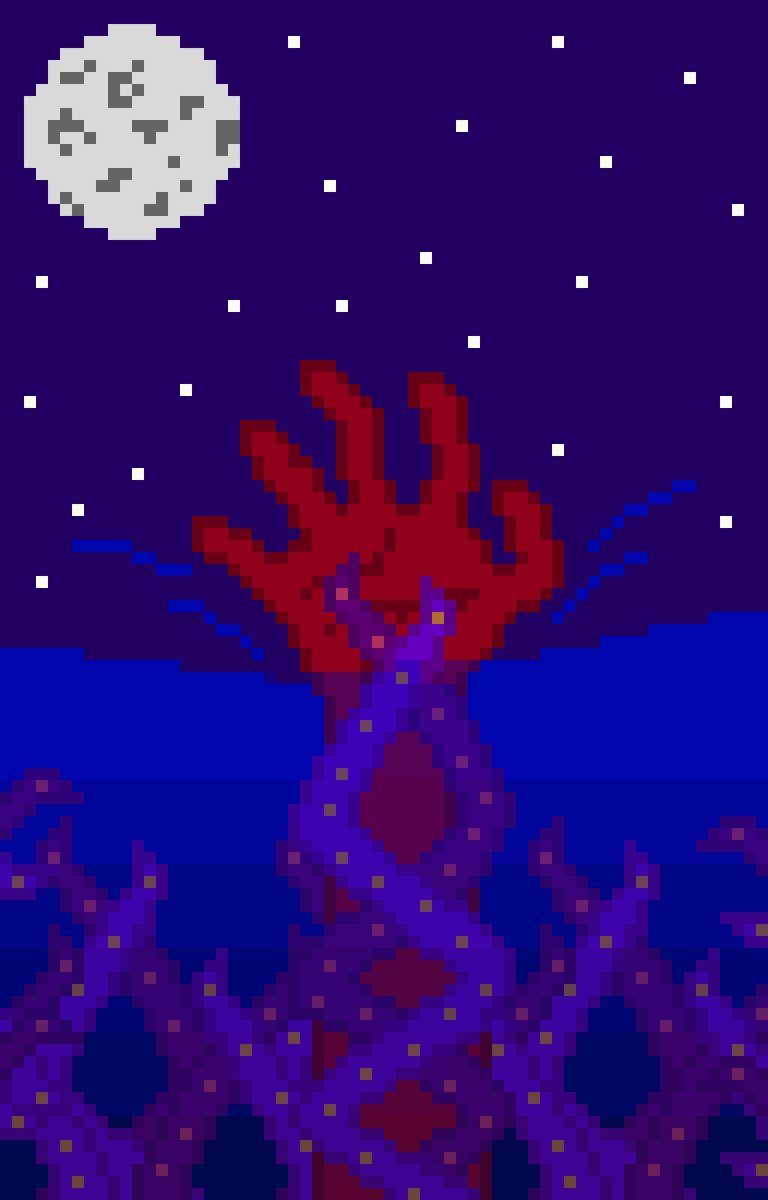 Amestus_'s tweet photo. 21.01.2026
A hand? Lovecraft's vibes? Tentacles? I don't know, I know I don't like it right now.
#aseprite #art #digitalart #pixelart #Lovecraft
#smallartist #Amestus https://t.co/M9V9hNToQk