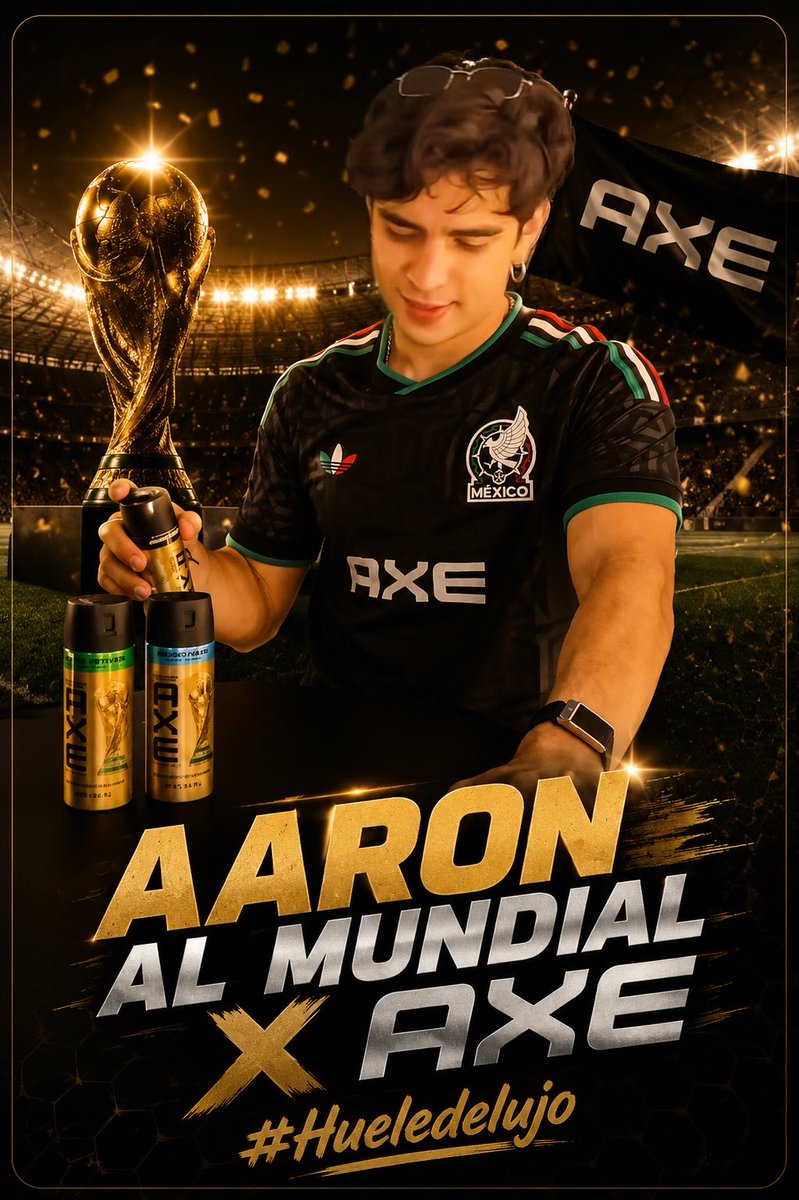 NicoleriaxMaRey's tweet photo. Atencion Mercurials tenemos chamba importante vamos a darlo todo

Utiliza la frase + #

AARON AL MUNDIAL X AXE
#Hueledelujo https://t.co/QuApzzpzO9