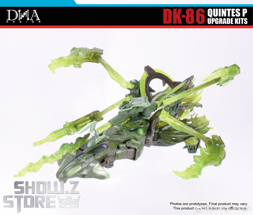 ShowZStore's tweet photo. [Pre-Order] DNA Design DK-86 Quintes P Upgrade Kit
Full Price Unknown
https://t.co/AbqfZP7VJ5

#DNADesign #DK86 #QuintesP #UpgradeKit #G1 #TFs 
#actionfigure #transformer #modelkit #showzstore #Showzdailyreport https://t.co/b1mkbRHgoQ