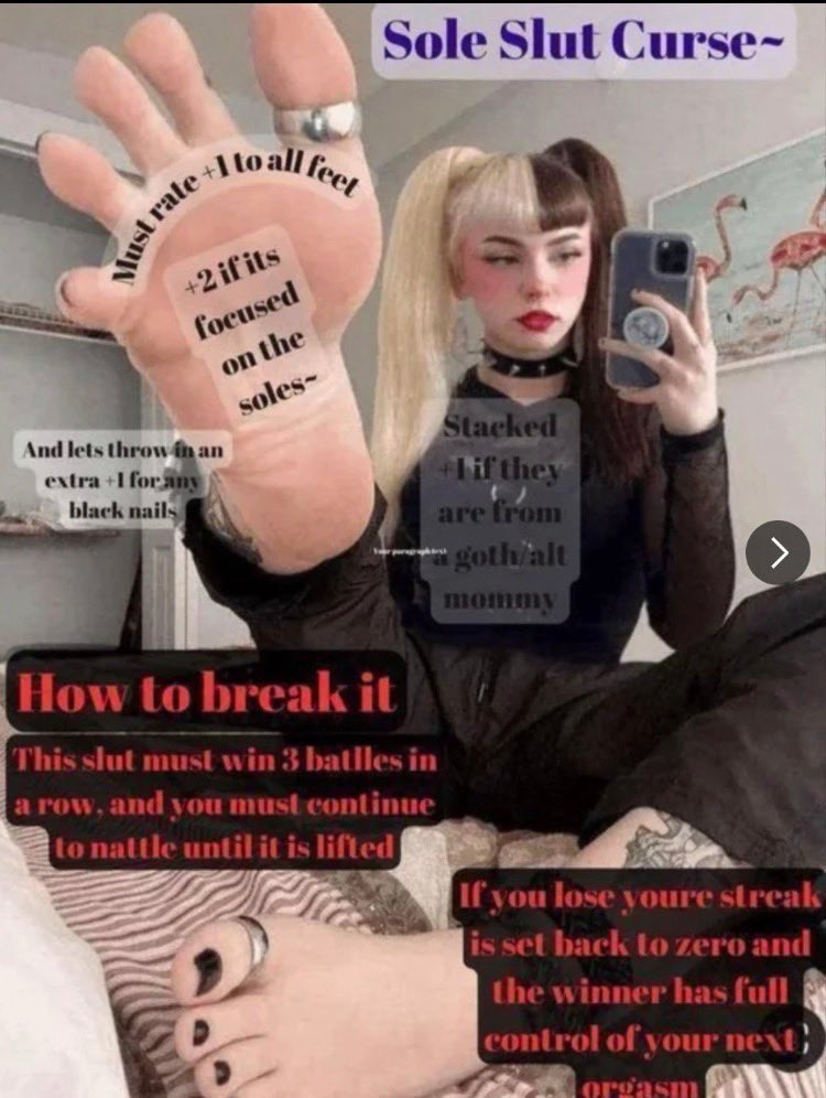 footpaypiggy's tweet photo. Any rules you want let’s have a battle! Loser becomes the other persons pet cuck win farm bitch here
Here are my curses
#wankchat #cum #goon #cumbud #jerk #jerkoff #punishment #sissy #beta #bwc #discord #wankbattle https://t.co/NCsmu49sh0