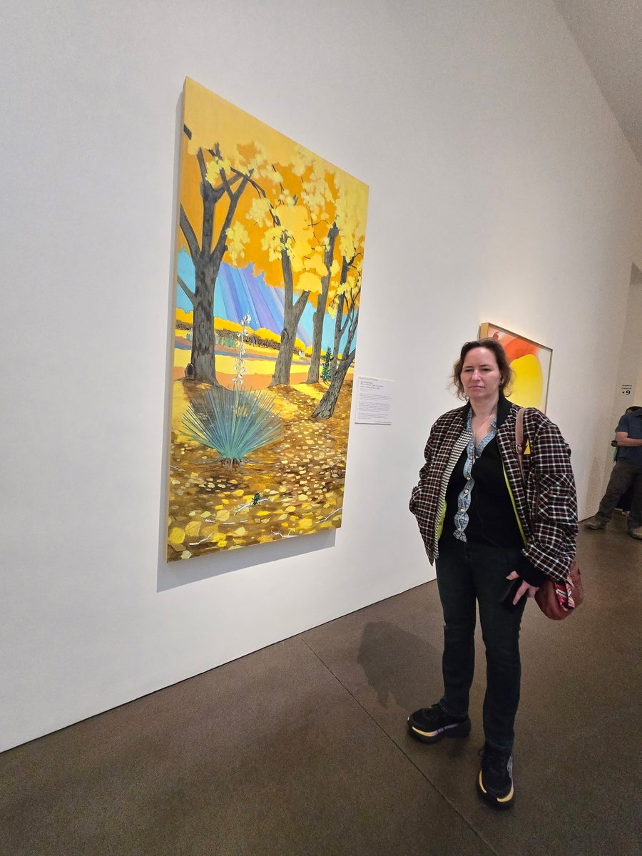 PamelatheActres's tweet photo. At the Georgia O’Keeffe Museum from May #vacation in #santafé #newmexico #trip #georgiaokeeffemuseum  #art #culture https://t.co/3hkFfaF6I8
