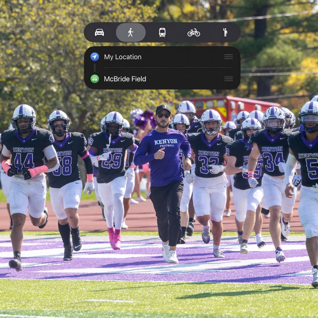 Kenyon Football tweet media