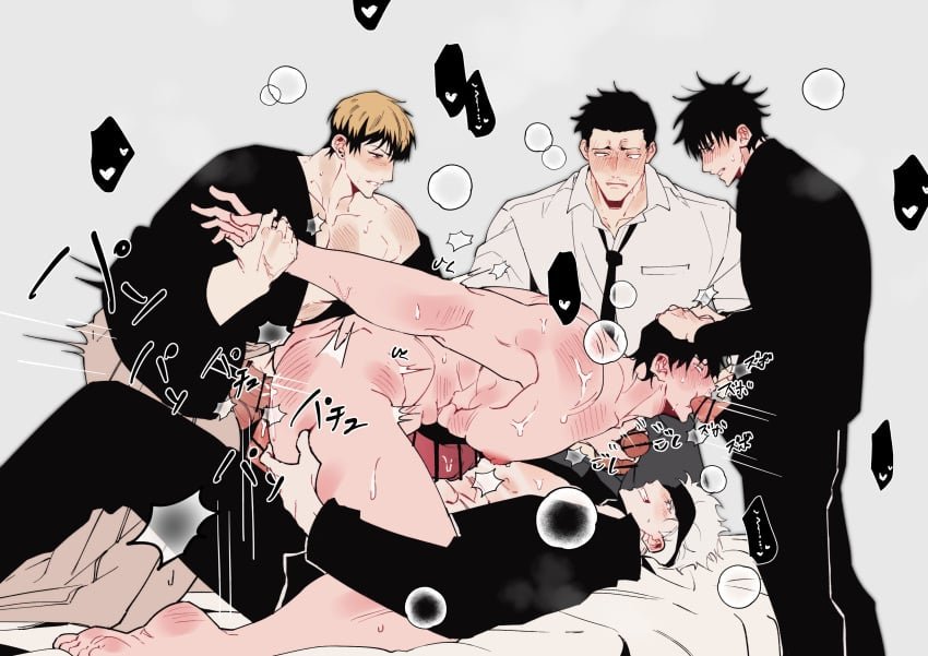 CUNTOJl's tweet photo. ⠀⠀ 
⠀⠀ They don't know he is fertile. Toji wonders who will be the baby daddy . . . 
⠀⠀ #SeductiveSunday 
⠀⠀ https://t.co/5tkRgNX3hL