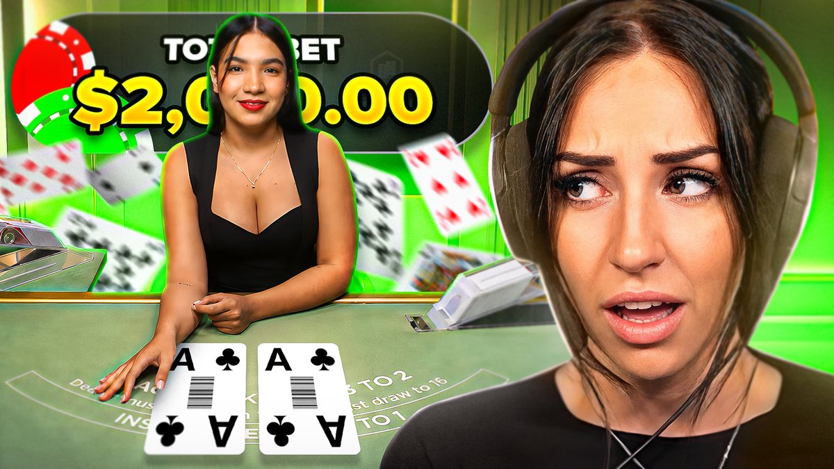MyaFoxKick's tweet photo. LOSING BIG ON BLACKJACK, $2,000 START
@Duelbits

$25 to win!!💞                             
RT &amp; Tag a friend!

- https://t.co/u8VF0MS7po https://t.co/CqWnmJBTTO