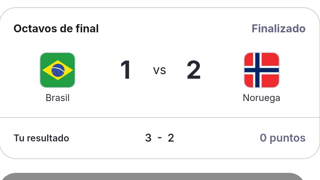 luumarti's tweet photo. @NaranjaX #AntifiXture upsss! Igual en el fondo quería que gane Noruega 🤭 https://t.co/S9aIzI5tvU