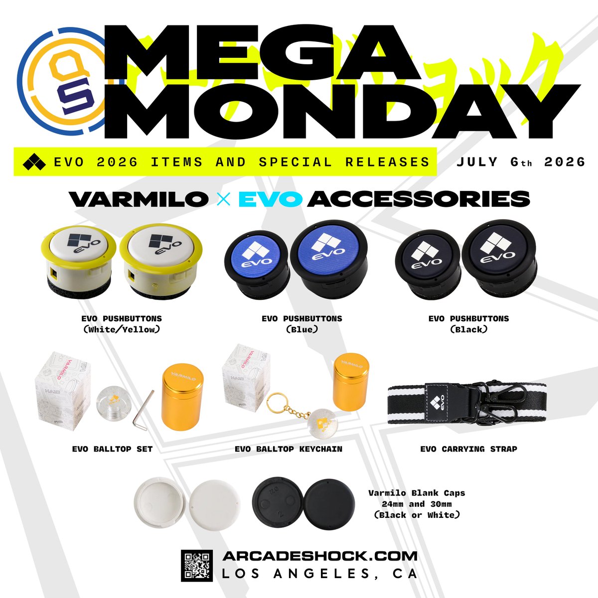 ArcadeShock's tweet photo. REMINDER to set your alarms

MEGA MONDAY SALE happens at 11 PDT on Monday, July 6

All items will be listed here:

https://t.co/RvJnM0zR9Q https://t.co/RdCGCpbuQF