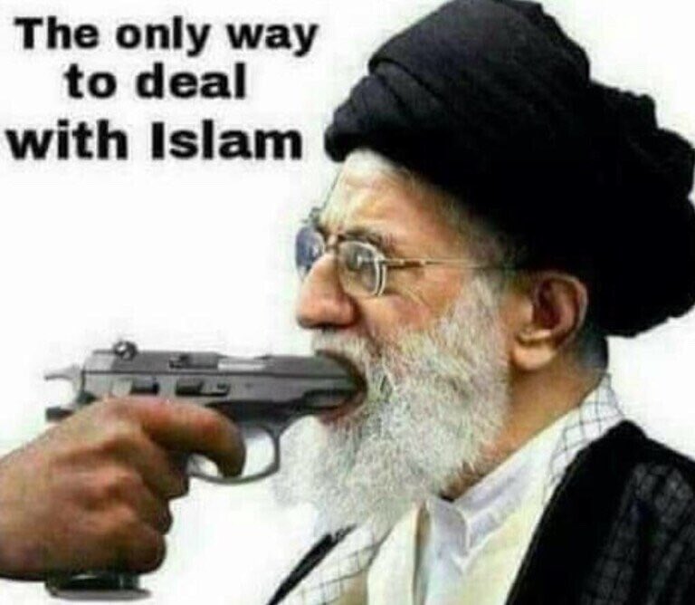 ProxyPatri14100's tweet photo. Happy Dead Day Ayatollah Khamanei. Allah-Hu-Adios! https://t.co/8csEZf8VvI