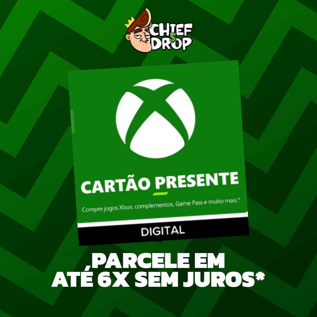 Chiefzinho's tweet photo. 15% OFF em Gift Cards XBOX
🎟️ Use o Cupom GANHABRASIL

🔥 Parcele em até 6x Sem Juros
✅ Receba seu código na hora!
R$200 https://t.co/NTN89F28JI
R$100 https://t.co/HM8boMCQrt
R$70 https://t.co/3sYXXhRDEb https://t.co/6odR5HIVeM