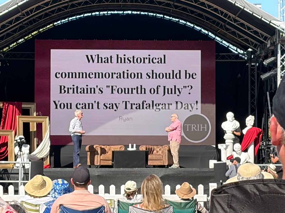MDaceyHK's tweet photo. Amazing weekend at The Rest Is History Festival. Came alone and left with some life long friends. Roll on the next one! @dcsandbrook @holland_tom @TheRestHistory https://t.co/LcczmyXJCN