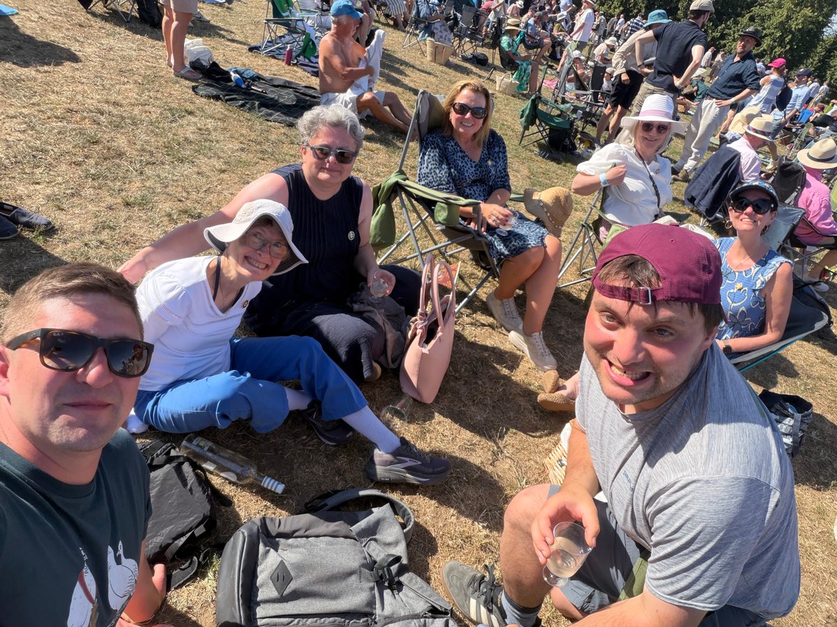 MDaceyHK's tweet photo. Amazing weekend at The Rest Is History Festival. Came alone and left with some life long friends. Roll on the next one! @dcsandbrook @holland_tom @TheRestHistory https://t.co/LcczmyXJCN
