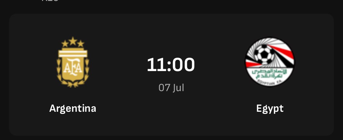 cryptoadina's tweet photo. Drop your predictions 

Argentina 🇦🇷 vs  Egypt 🇪🇬 

1 winner - $7 total 

#usdt bep20

Tag 1 

RT and like 👀 https://t.co/Riaqk6FOZb
