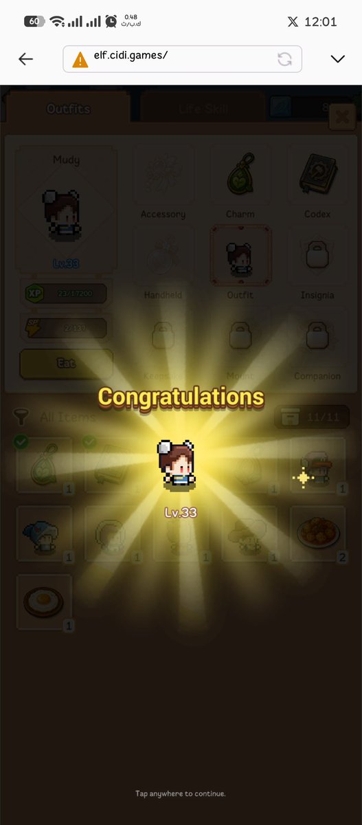 mudydod's tweet photo. Hello lvl 33 ⚡
@asher_cidigames @PlayCiDi https://t.co/tuLT3o7uTB