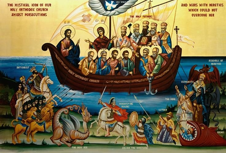 Vini88527Marcus's tweet photo. @PolakwKanadzie Orthodoxy is the same religion the apostles preached and the holy father's kept. It's the only Church that the gates of hell never prevailed. https://t.co/1agC6Lf6IM