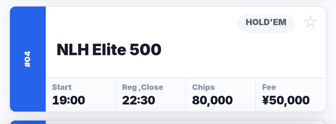 Level_20_'s tweet photo. 来月のSPADIE 
Elite 500出たいと思います！
約半年ぶりの大型！
いつかWSOPメイン出ようと思っていて、そろそろステップアップとして、高めのイベントにも出てみようかなと思います！

頑張ります🔥 https://t.co/cIHtuuyjcf