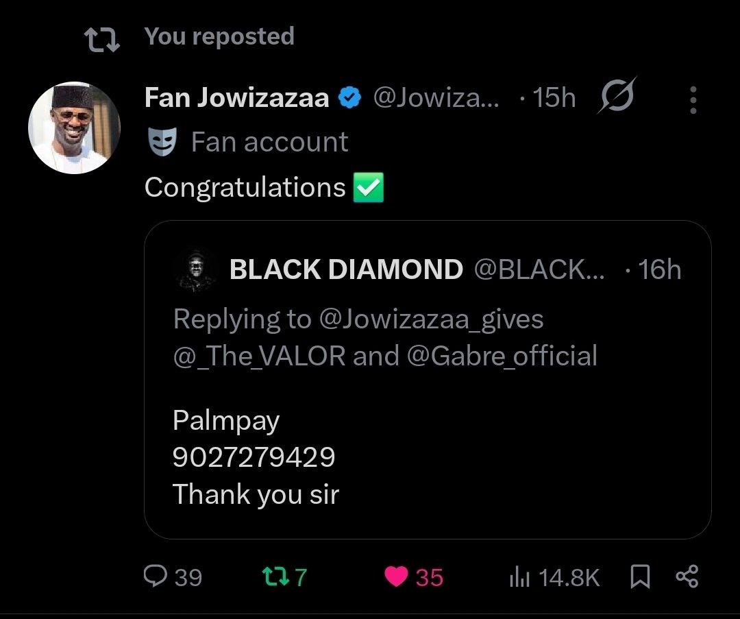 BLACKDIAMOQX's tweet photo. @Jowizazaa_gives You check this comment too right?
But you decide not to reply anymore https://t.co/22e8GqJJYt