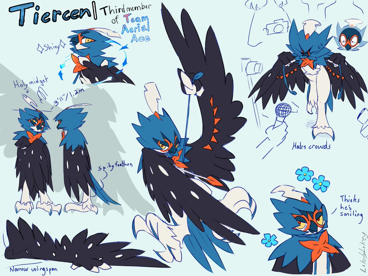 LikelyLikey_'s tweet photo. I'm working on a comic series based in Unite 😈

#Pokemon #Decidueye #oc https://t.co/RlZUMjgHIn