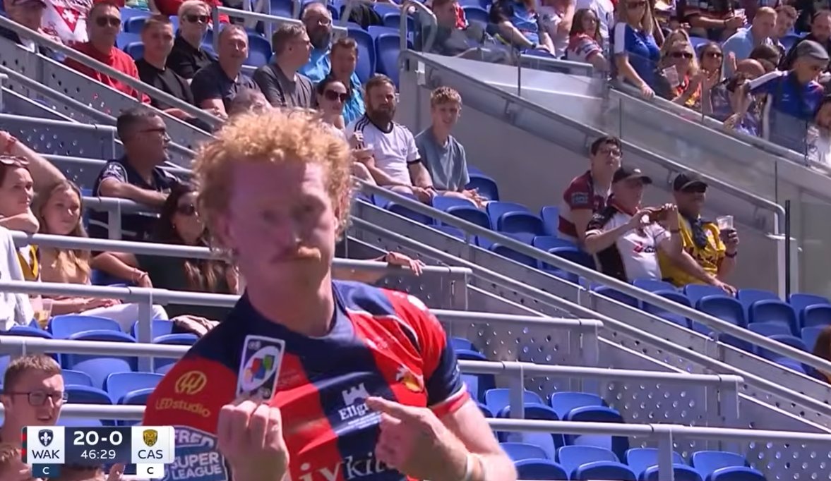 TrylineUK's tweet photo. Super League player showed their creative side this weekend with different try celebrations. All raising money for a great cause!

My favourite was Lachlan Walmsley's Uno celebration! https://t.co/c3eWShg1nz
